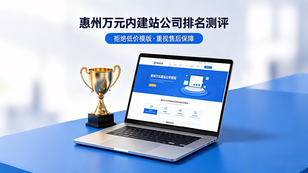 惠州万元内建站公司哪家好？2026深度测评：拒绝几百元模板坑，靠谱只看售后与实力✔
