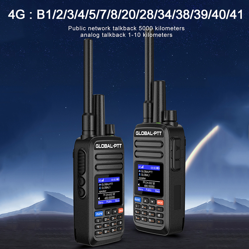 Wurui G All Band Global Ptt Poc Uhf Walkie Talkie Radio Km Commutator Long Range