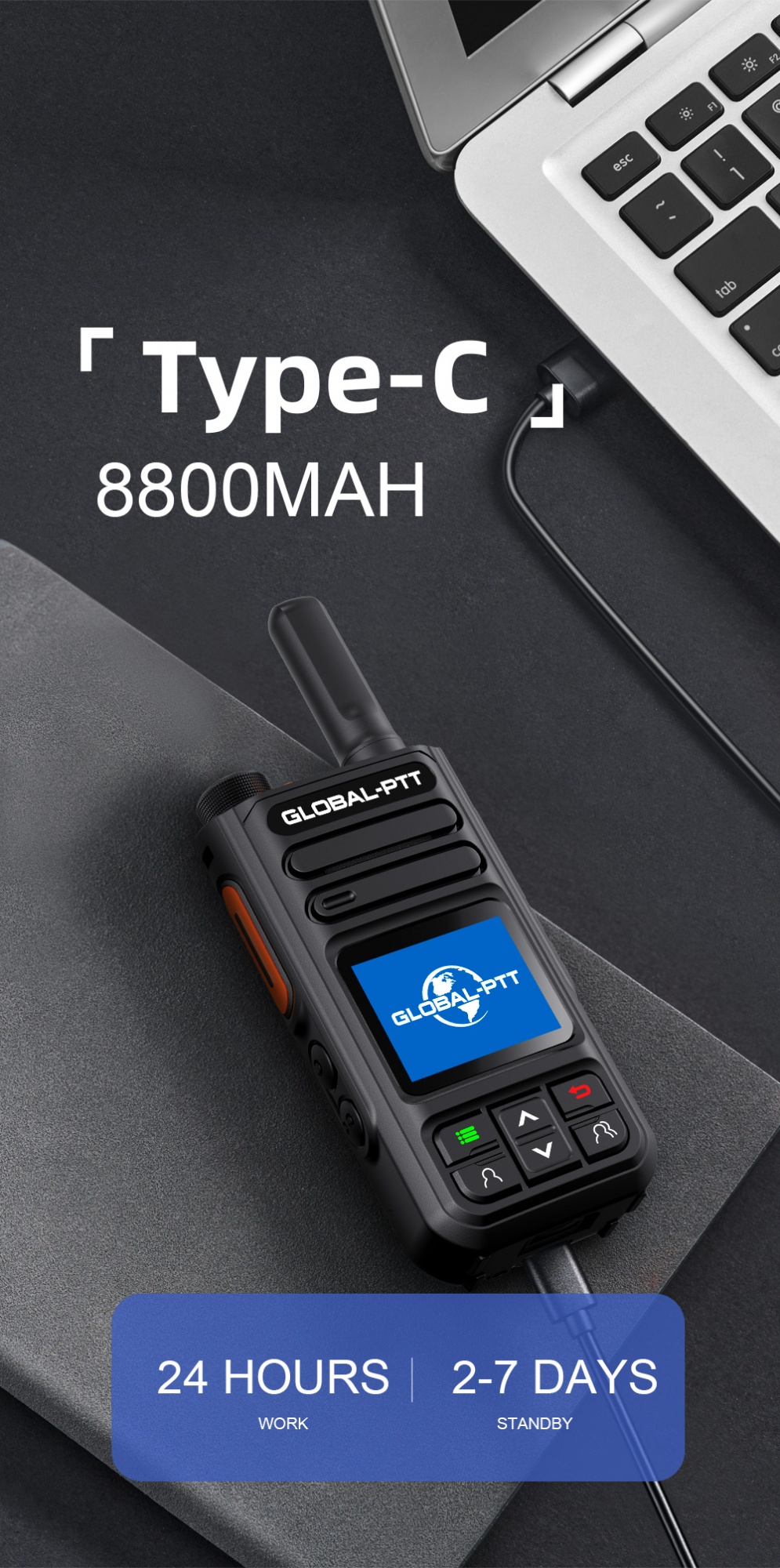 G9plus global-ptt mini 4G full bands EU/NA poc radio two way radio unlimited distance high quality
