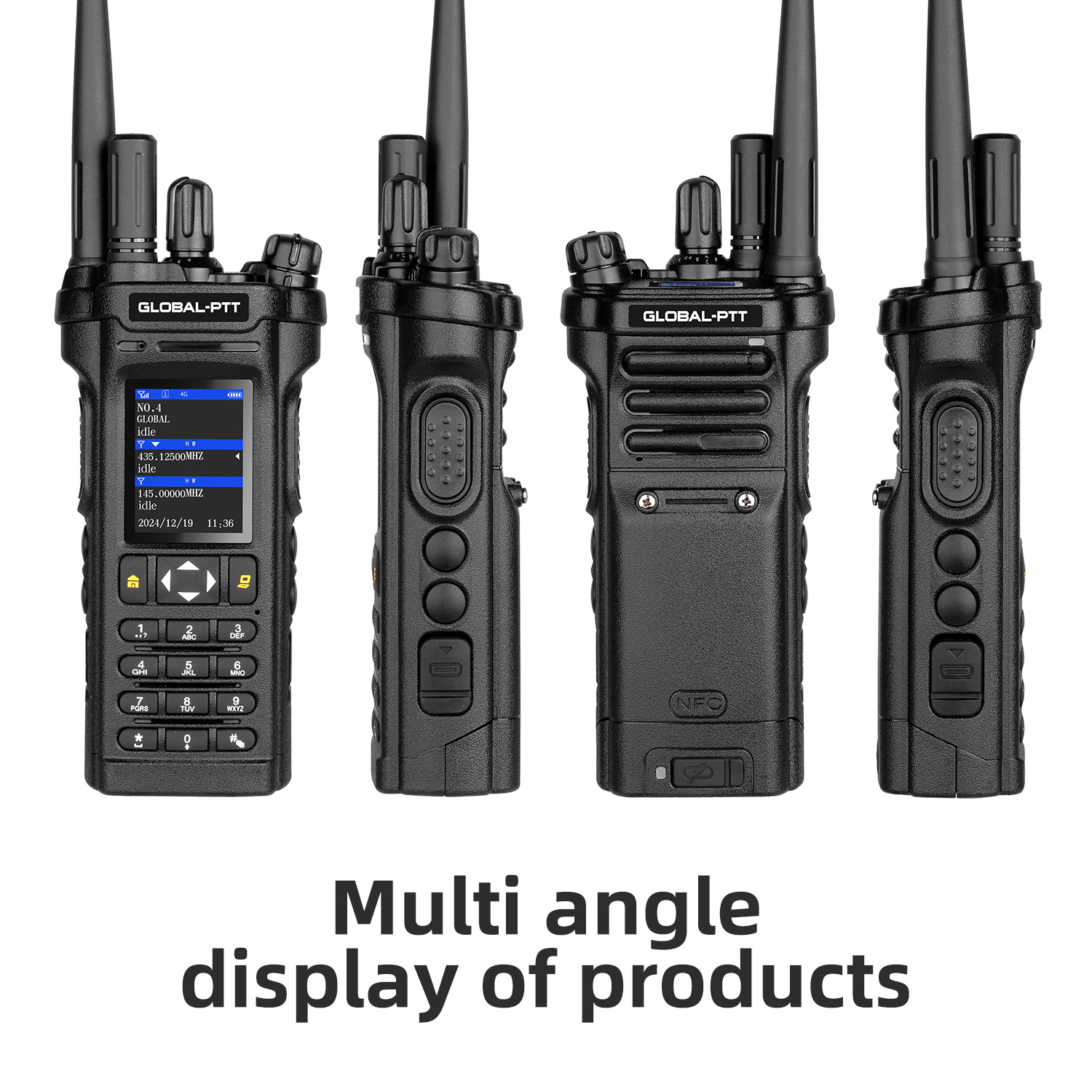 5288plus POC+UV （136-174MHZ&400-490MHZ）global-ptt worldwide two way radio  8 watts analog