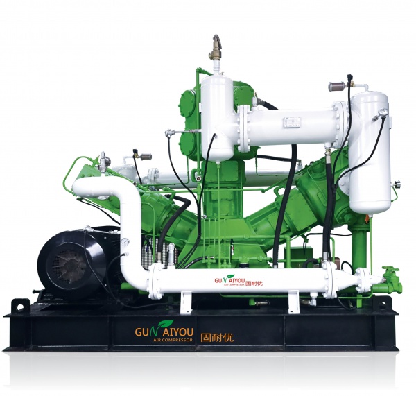 Air compressor for PET bottle blowing