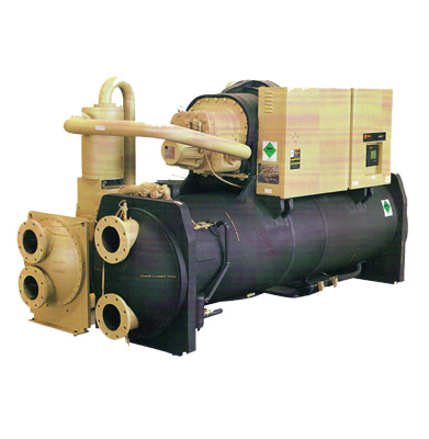 Water-cooled screw chillers