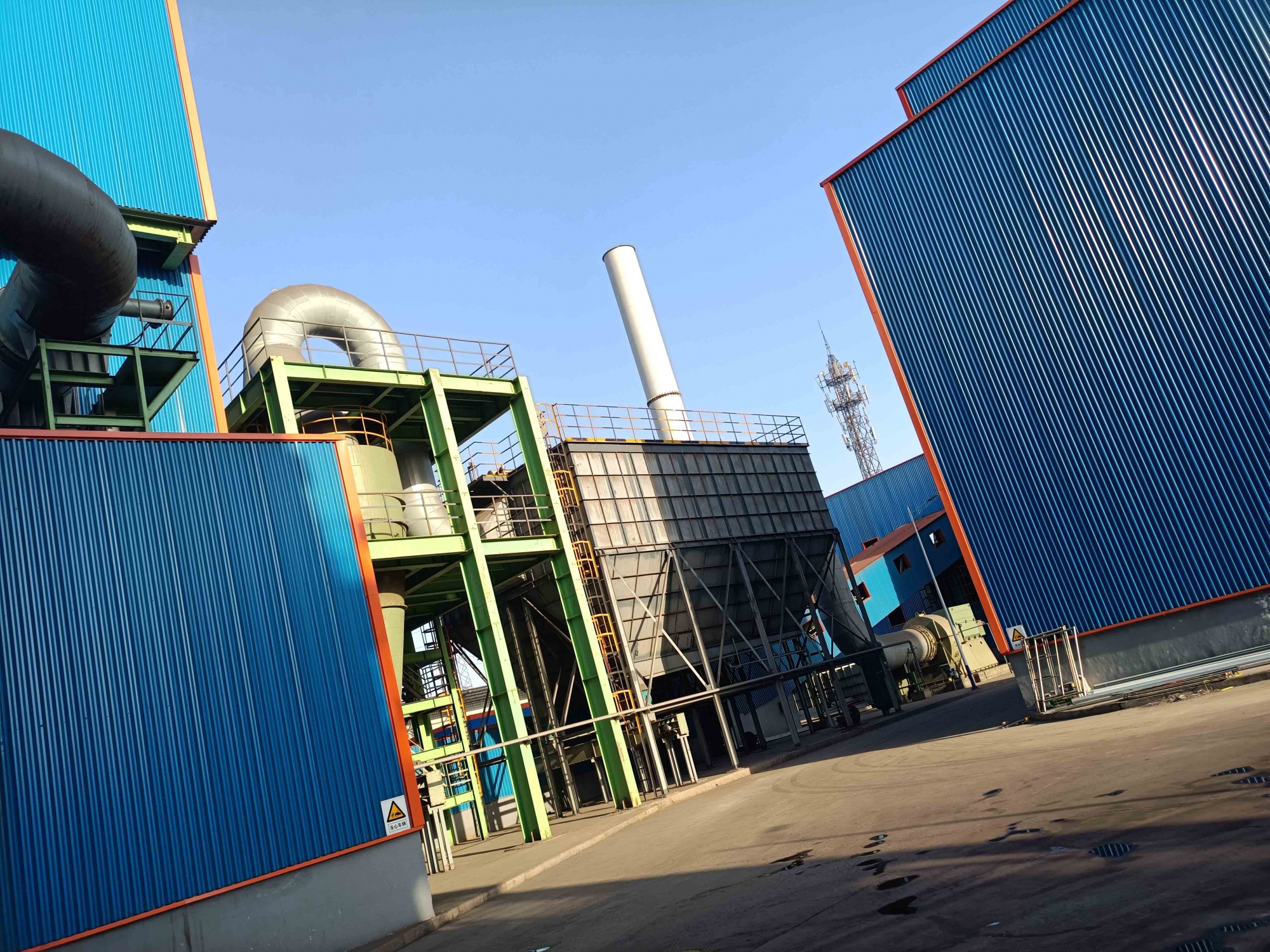 重钢宁夏项目现场