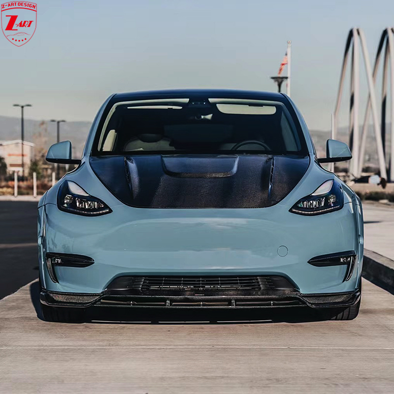 Tesla Model Y wide body kit carbon fiber aerokit
