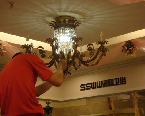 水晶燈清洗