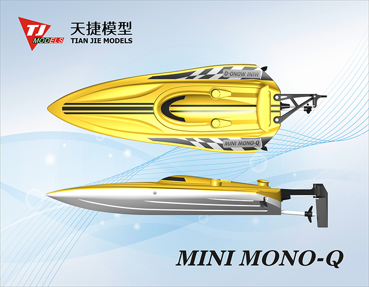 Mini mono rc boat online