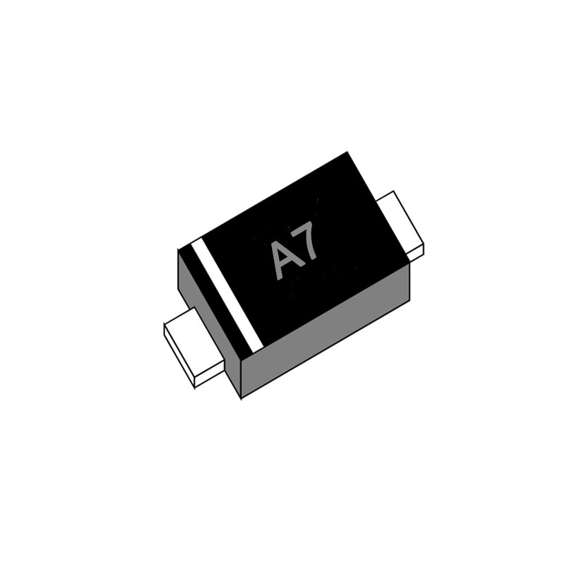 A7 1A 50V-1000V SOD-123 Diode Standard Surface Mounted  Rectifiers