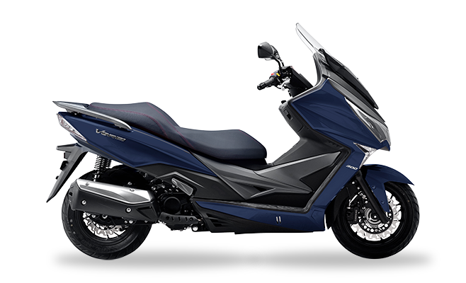 【定金】大阳V锐DY300T-A踏板车300cc水冷电喷摩托车 ABS标准版 价格26990元