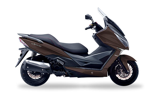 【定金】大阳V锐DY300T-A踏板车300cc水冷电喷摩托车 ABS标准版 价格26990元