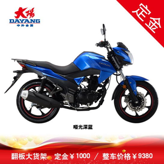 【定金】大阳天翱DY150-33N跨骑车150cc电喷摩托车