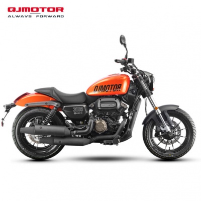 【定金】QJMOTOR闪300S皮带款水冷双缸ABS前后碟刹国潮摩托车
