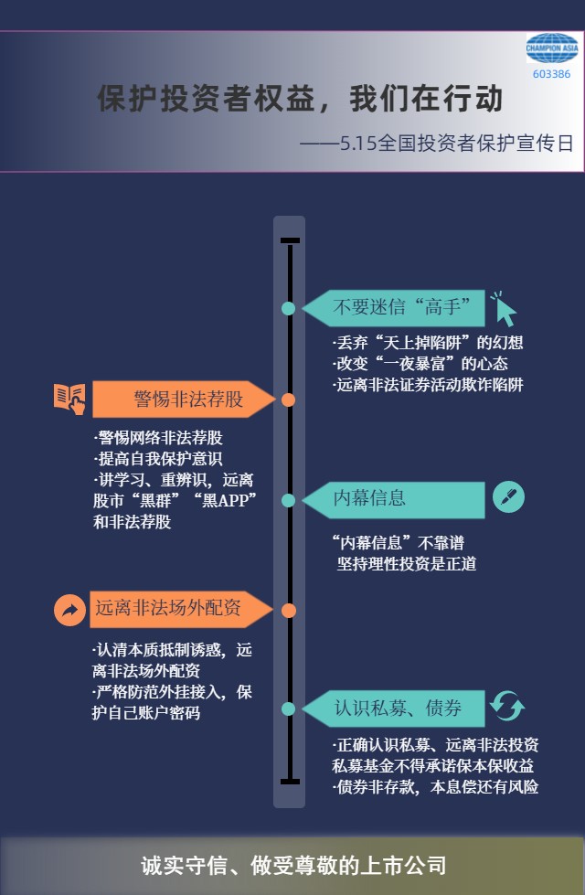 5.15全国投资者保护宣传日，广东918.COM在行动
