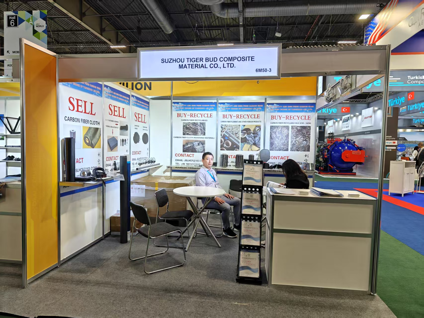 JEC France Exhibition (Carbon Fiber Exchange Conference)