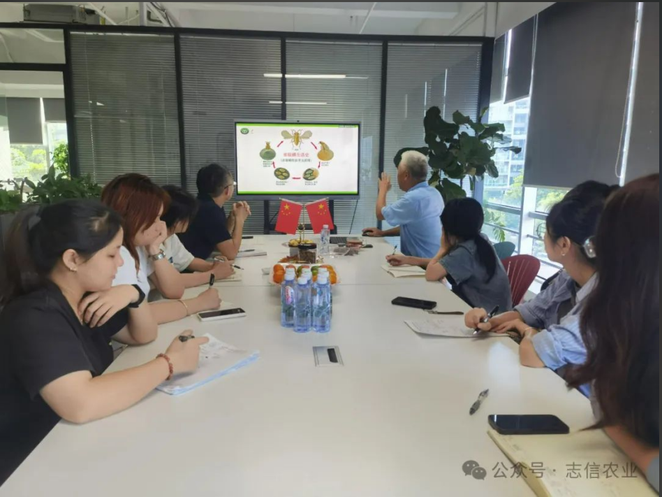 “生物防治，造福人类”，李敦松研究员应邀来我司授课培训