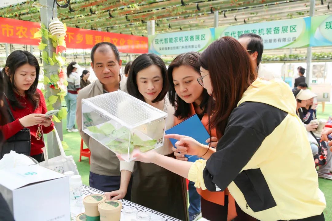 志信生物携“天敌昆虫军团”参展2025年深圳市农业科技下乡暨采摘文化节