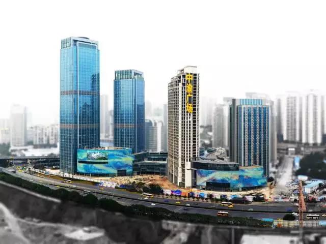 重庆中渝广场-展现 重庆中渝广场-展现