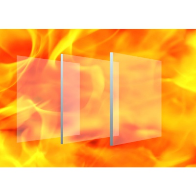非隔热防火玻璃