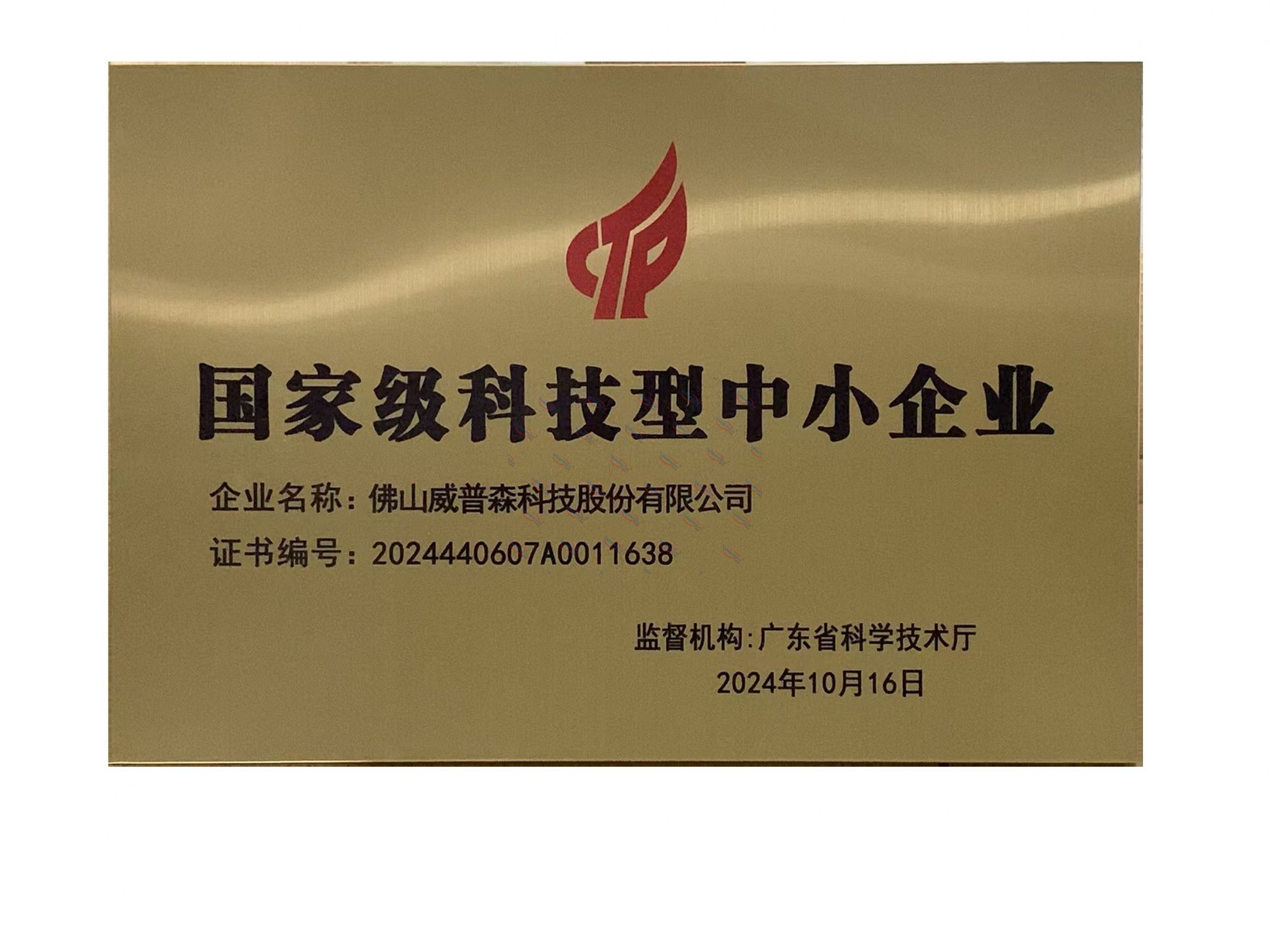 威普森-国家级中小企业2
