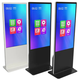 75寸立式电容触摸信息发布屏 2+32G 4K
