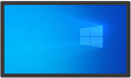 75寸四等边红外触摸Windows一体机  8+128G