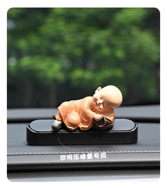 小和尚 临时停车牌 挪车 电话号码牌