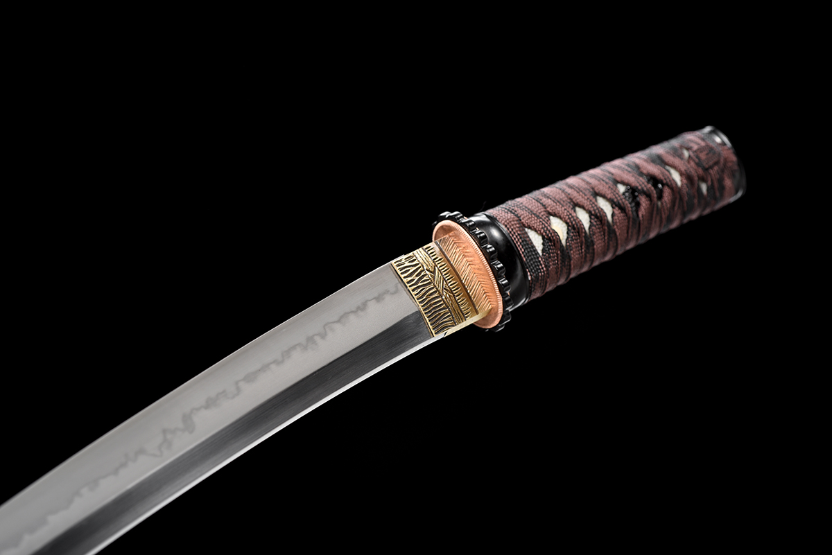 萨摩短刀-T10钢烧刃.