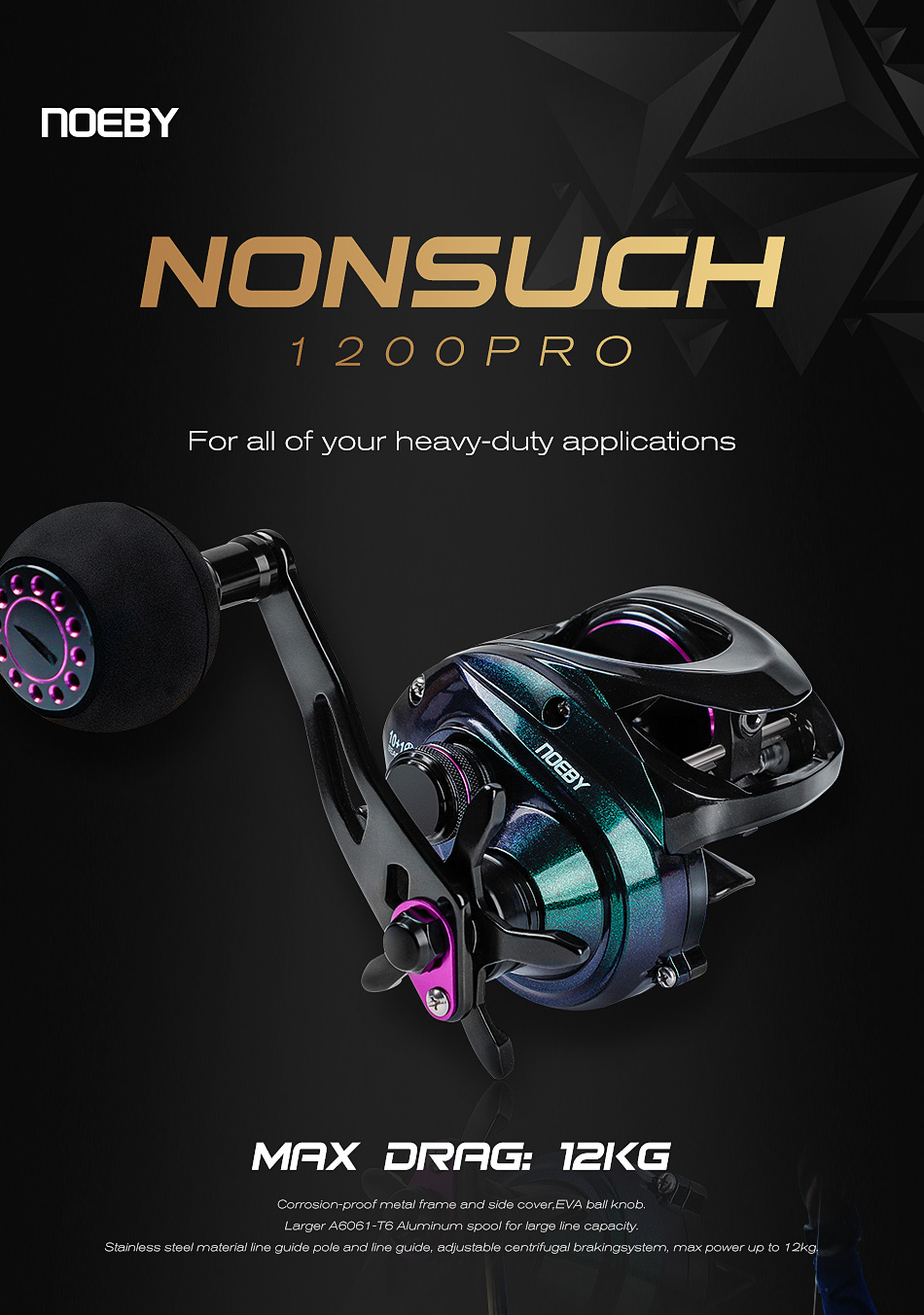 Noeby Nonsuch Spinning Fishing Reel