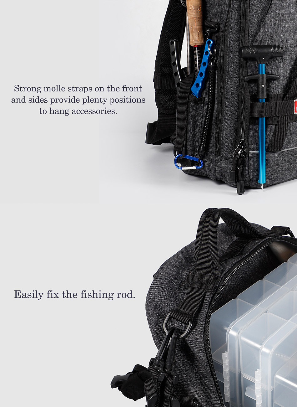 NOEBY Fishing Bag + Portable Fishing Plier Outdoor India