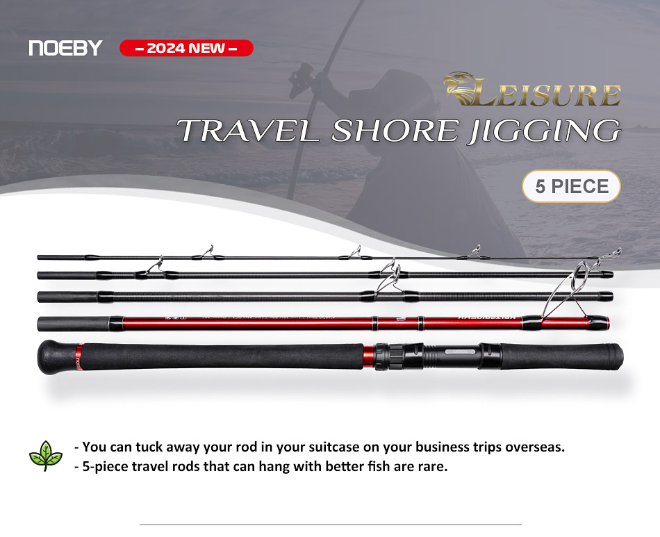 NOEBY 2024 new Sea bass rock fishing Rod