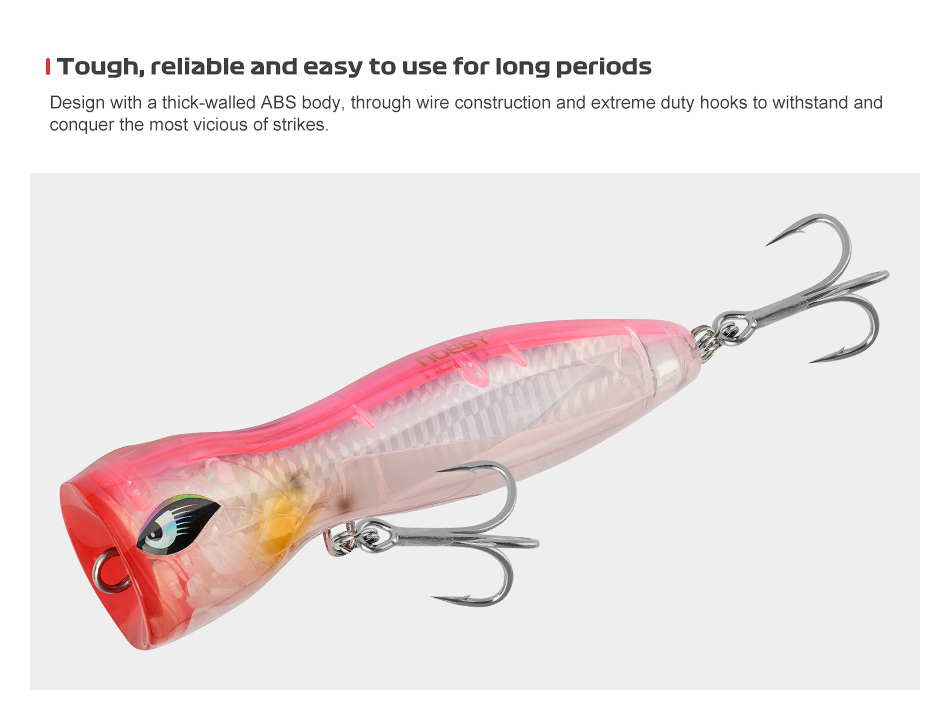 RARE Vintage Heddon Baby Lucky 13 topwater Fishing lure