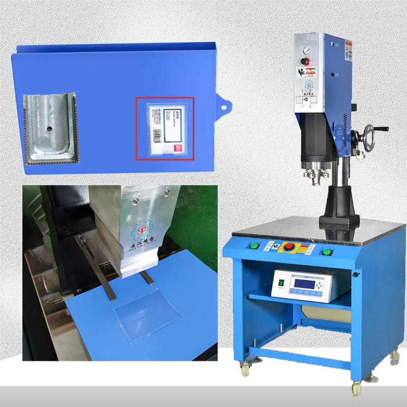Plastic File Folder label bag ultrasonic welding machine