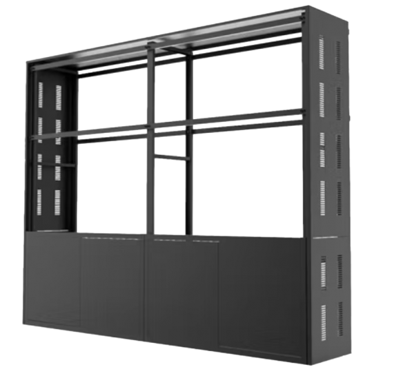 Special support/cabinet for WINPSEN splicing screen