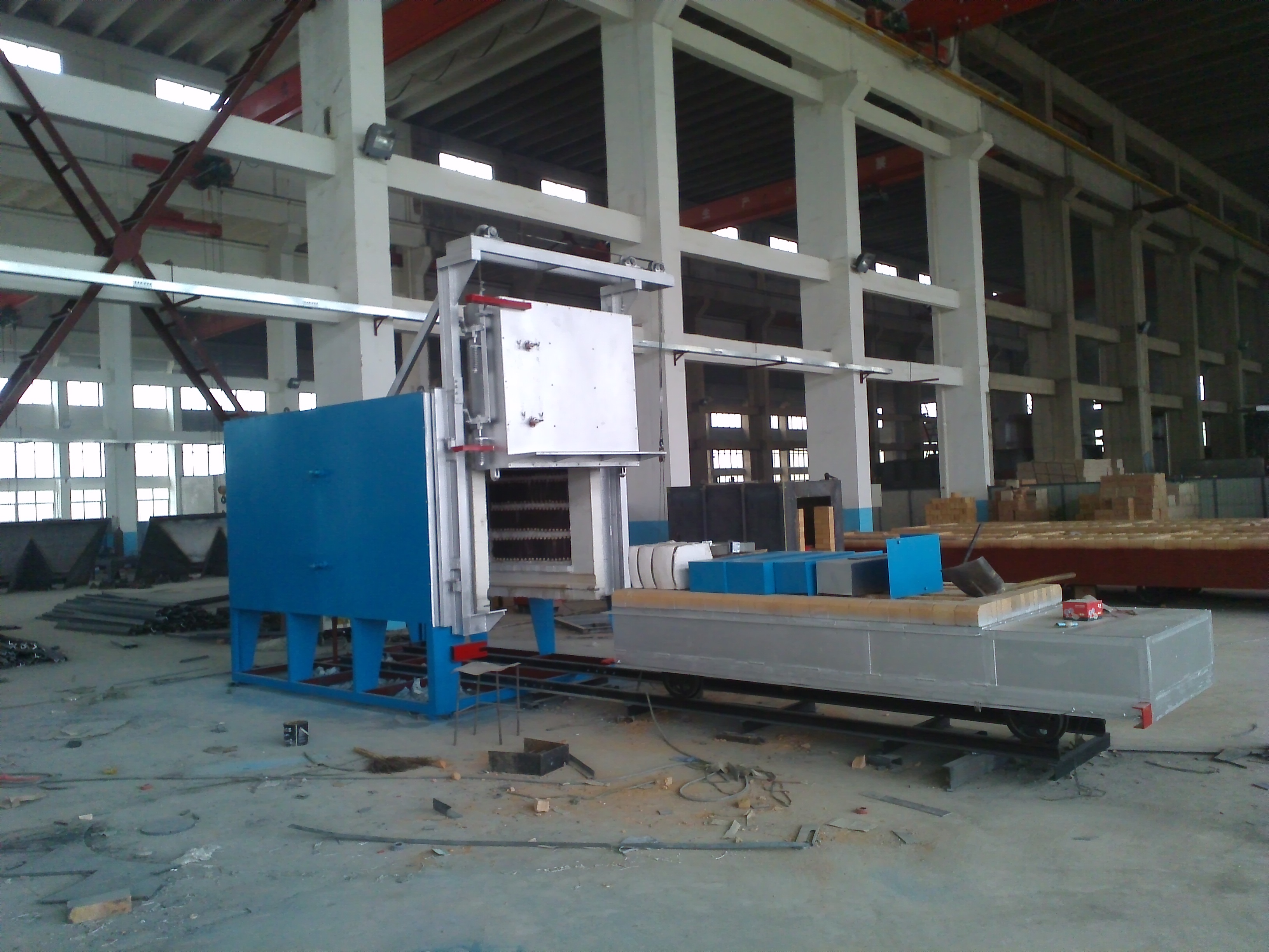 Bogie-hearth Resistance Furnace