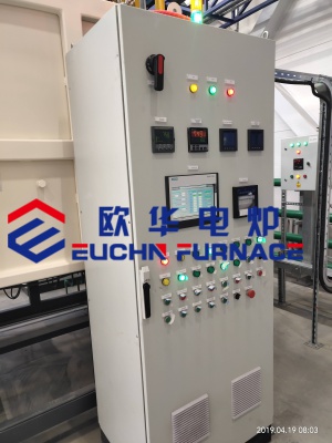 Electric control of tempering furnace