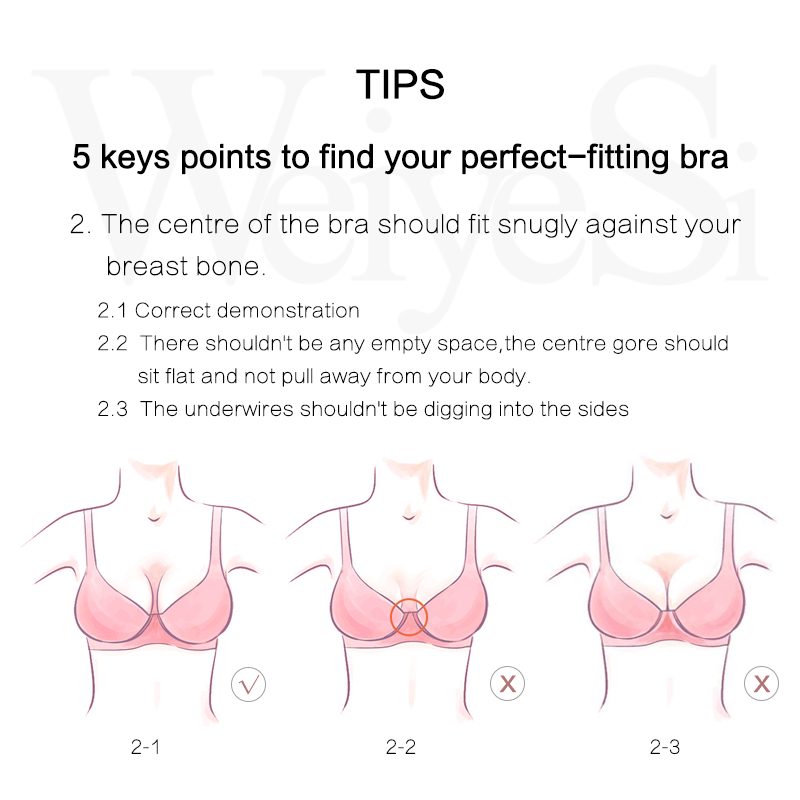 Bra Size & Bra Styles - 5 key points to find your perfect-fitting bra,Weiyesi  - Fashion bras and lingerie for women
