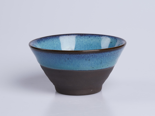 紫泥均釉小碗