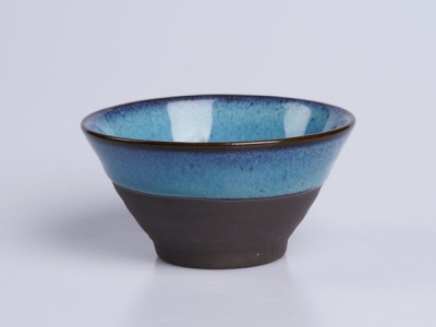 紫泥均釉小碗