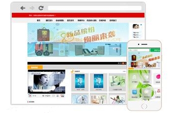 医药保健用品网站建设案例