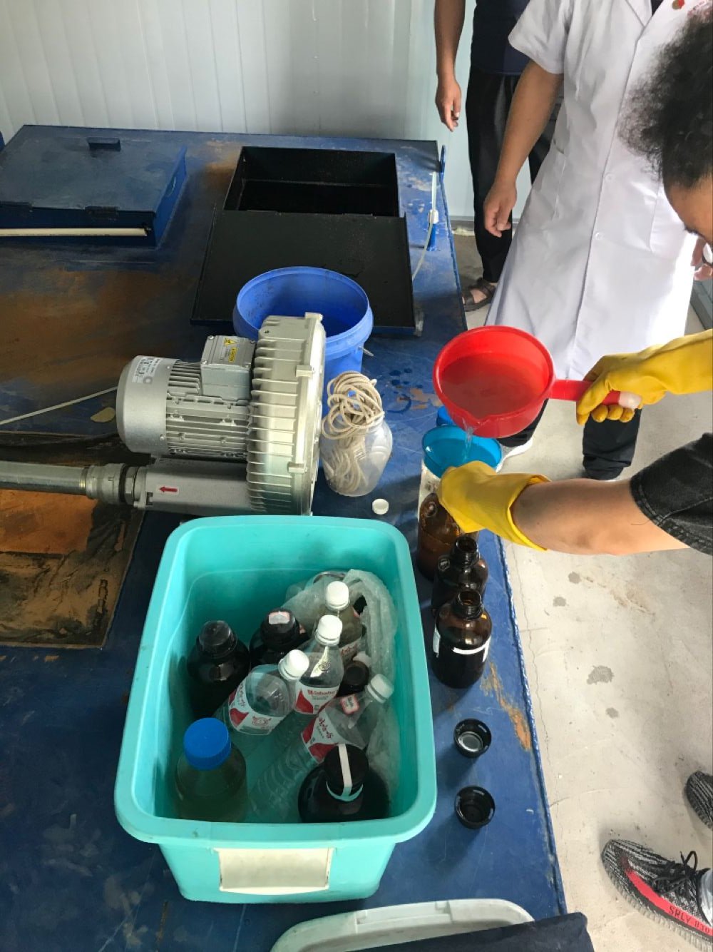 卫生院污水采样