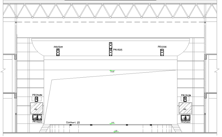 音响安排平面图