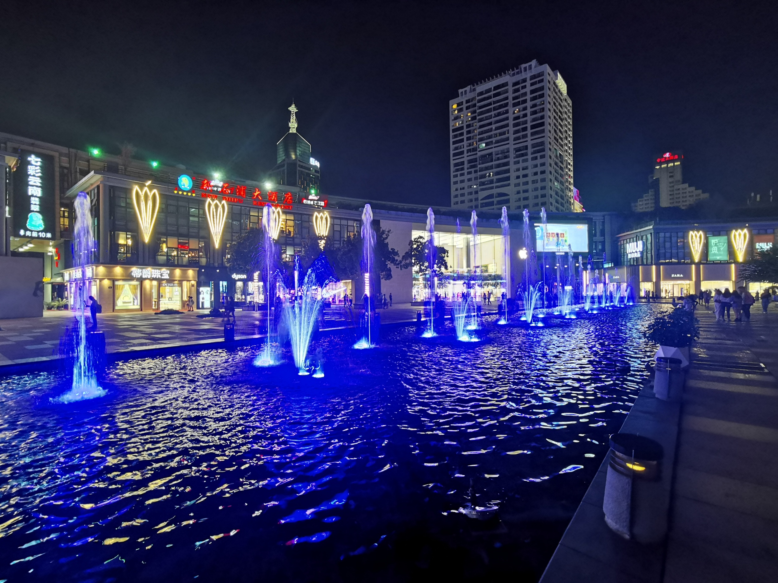 宁波市天一广场水秀户外扩声系统