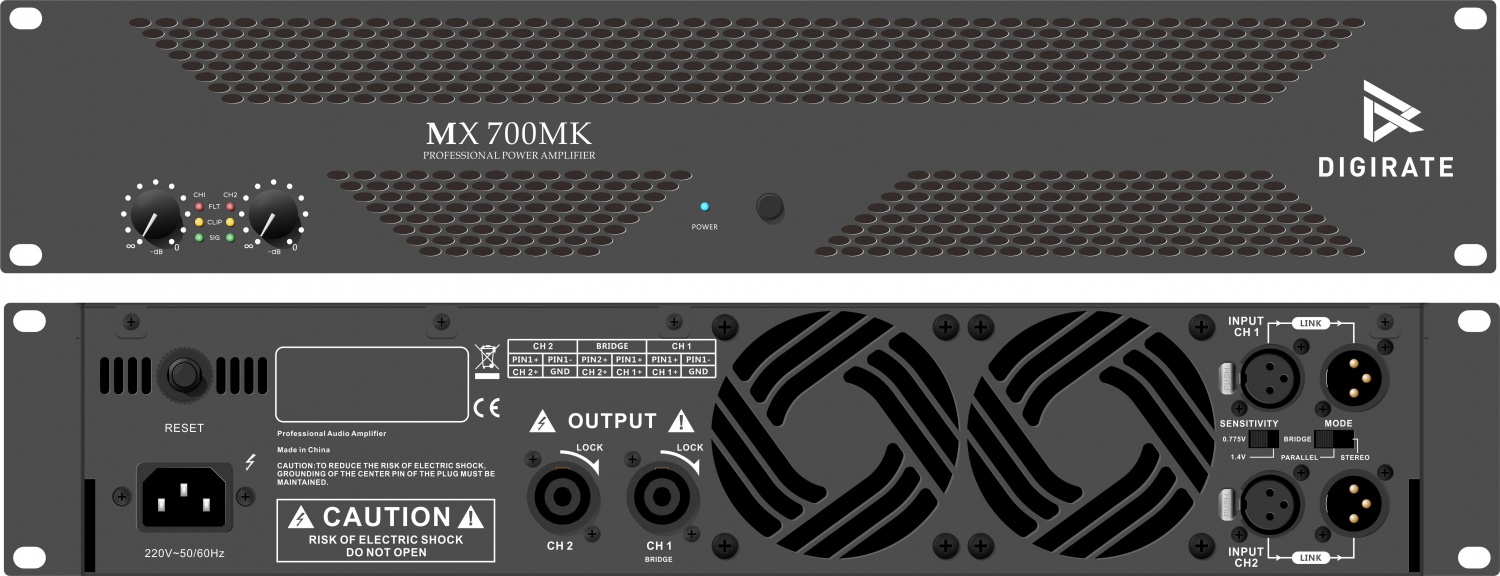 功率放大器 MX350MK / MX700MK / MX1000MK