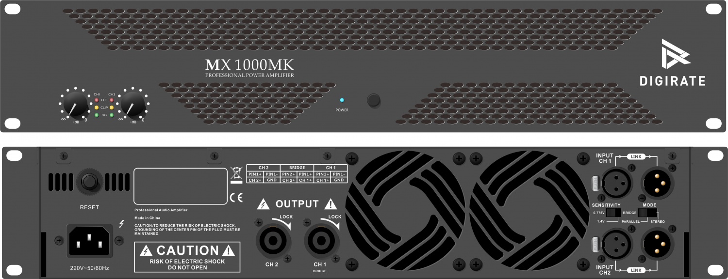 功率放大器 MX350MK / MX700MK / MX1000MK