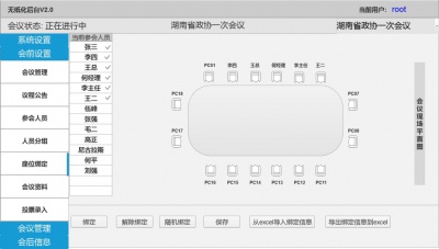 PLC-1000M/S智能无纸化集会后台治理平台