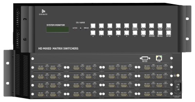 DS-16MIX  16路高清混淆信号插卡式主机